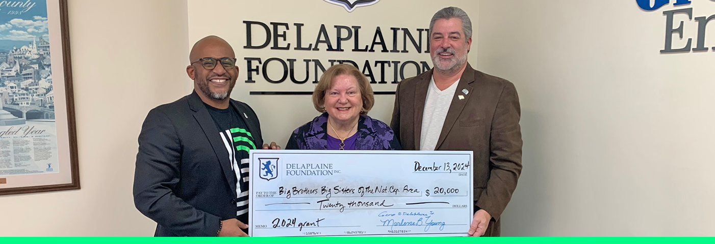 article-hero2 Big Brothers Big Sisters of the National Capital Area Receives $20,000 Grant from Delaplaine Foundation