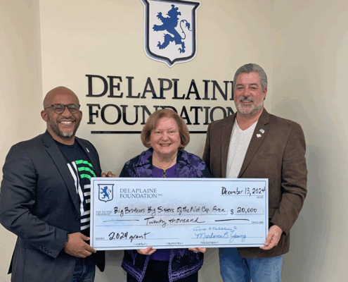 Big Brothers Big Sisters of the National Capital Area Receives $20,000 Grant from Delaplaine Foundation